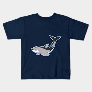 Pacific White-Sided Dolphin Kids T-Shirt
